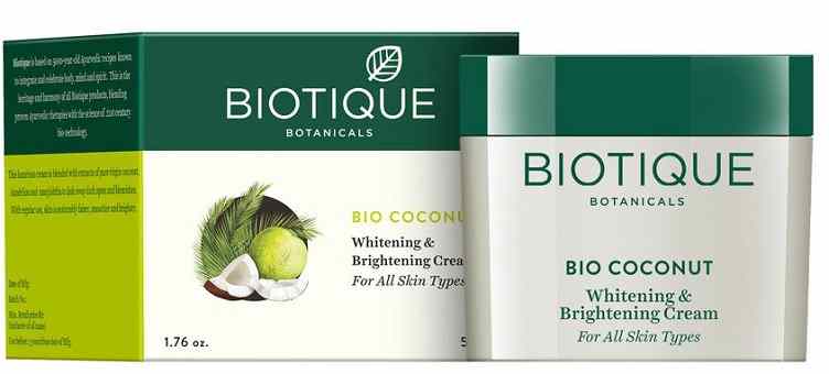 Biotique Bio Coconut Whitening Oily Skin Cream