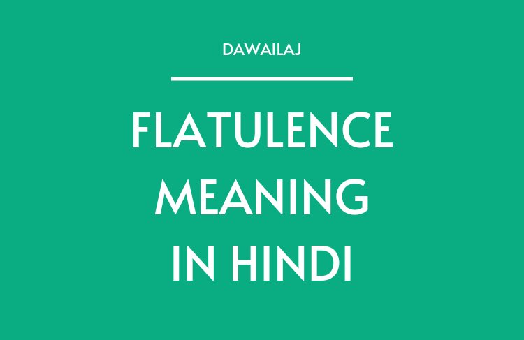 Flatulence Meaning In Hindi | फ्लेटूलेंस का मतलब हिंदी में